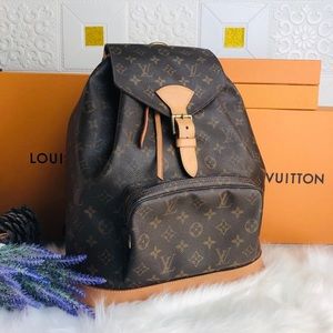 🎁Louis Vuitton Monogram Montsouris GM Backpack 🎈